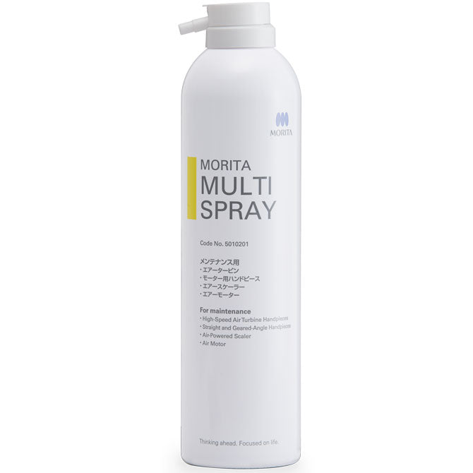 J Morita 24-5010201 Multi Spray Cleaner & Lubricant for Handpiece Maintenance 420 mL J Morita 24-5010201 Multi Spray Cleaner & Lubricant for Handpiece Maintenance 420 mL